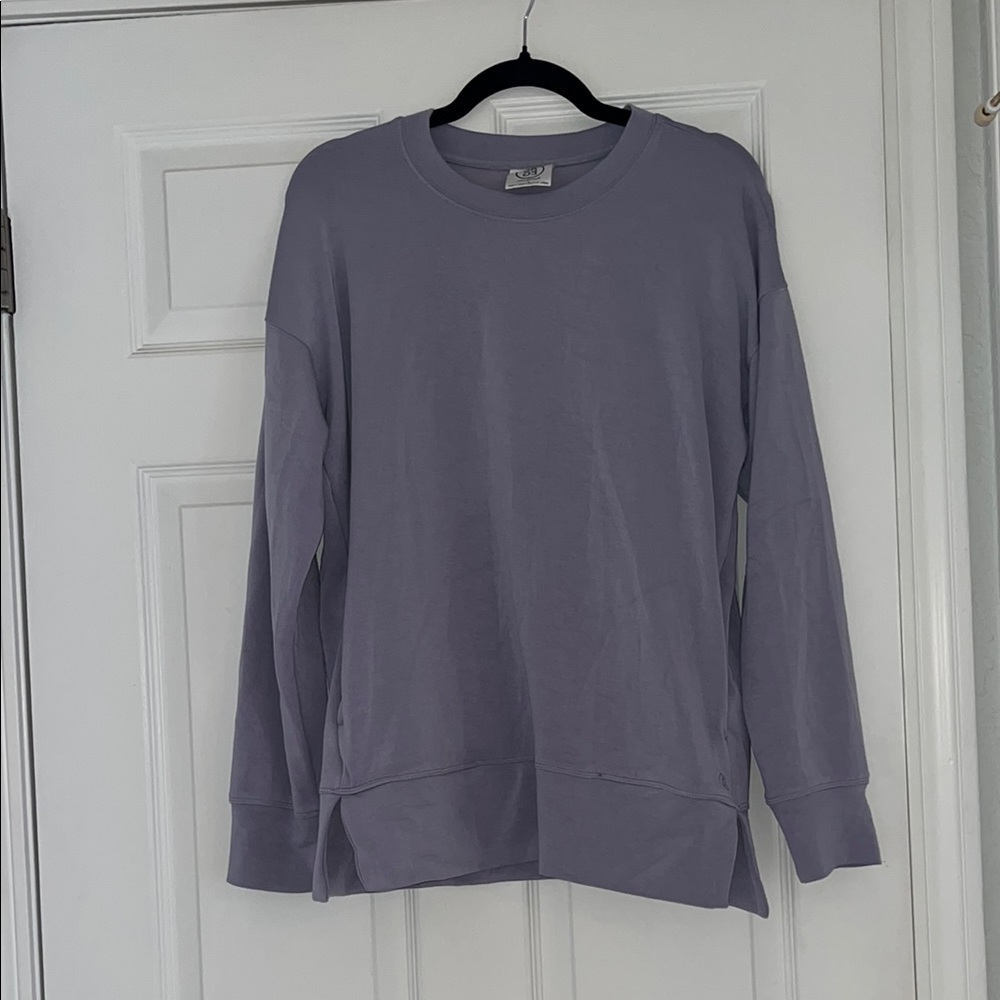 Sage Mauve Long Sleeve Top